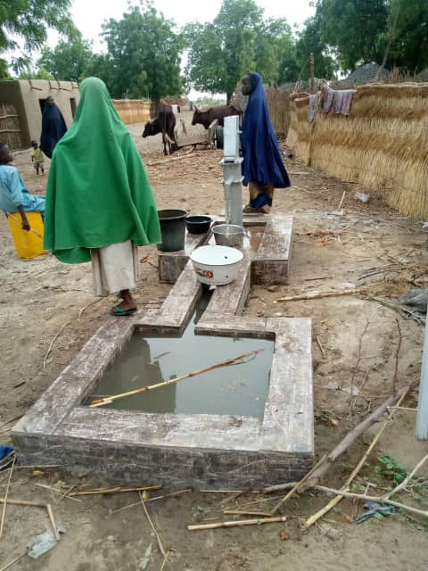 Borehole construction photo 1